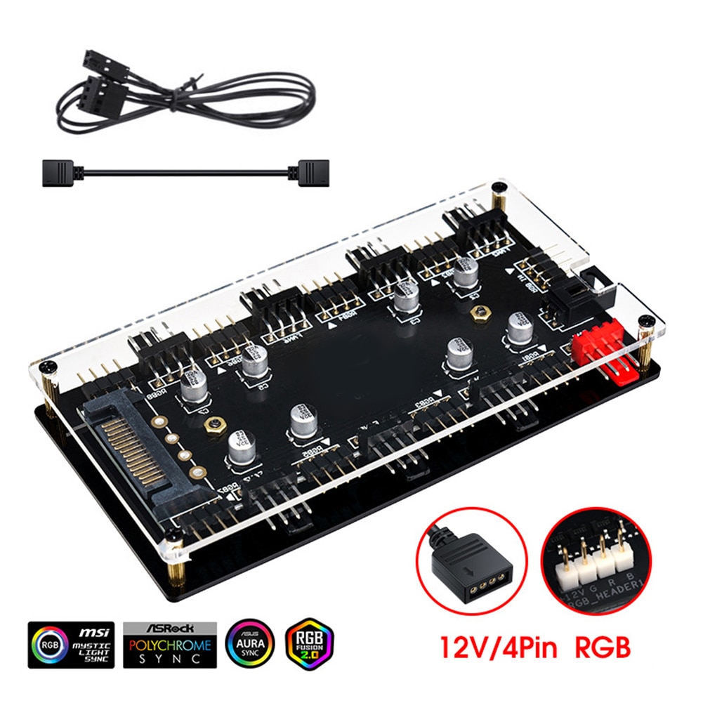 1  8 Ƽ  й RGB PWM  SATA ̽ PC ӵ Ʈѷ , Ⱑ Ʈ ASRock  